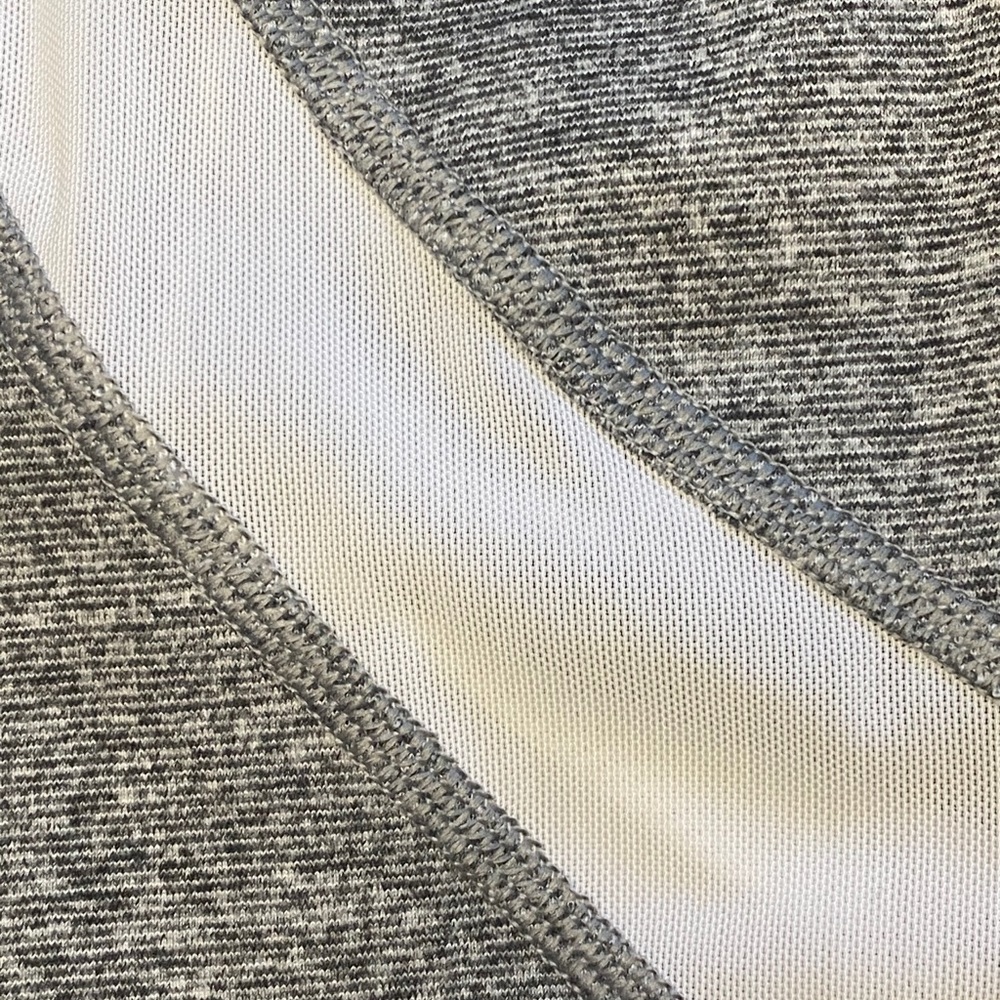 Aerie gray mesh cropped leggings size XS short - Picture 9 of 11